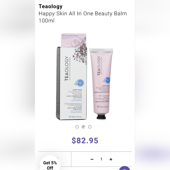 TeaologyHappy Skin All In One Beauty Balm 100ml - Picture 2 of 5